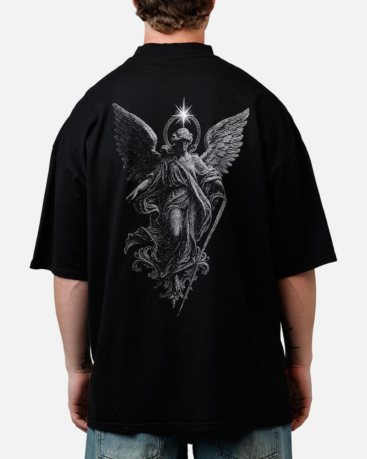 SAINT MORTA CELESTIAL T-SHIRT BLACK