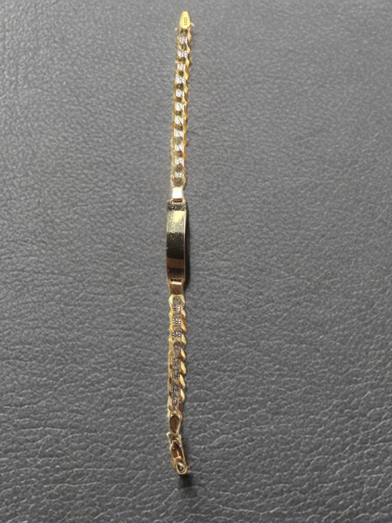 10k Gold 6" Toddler Bracelet