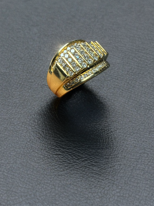 10k Gold Diamond Ring