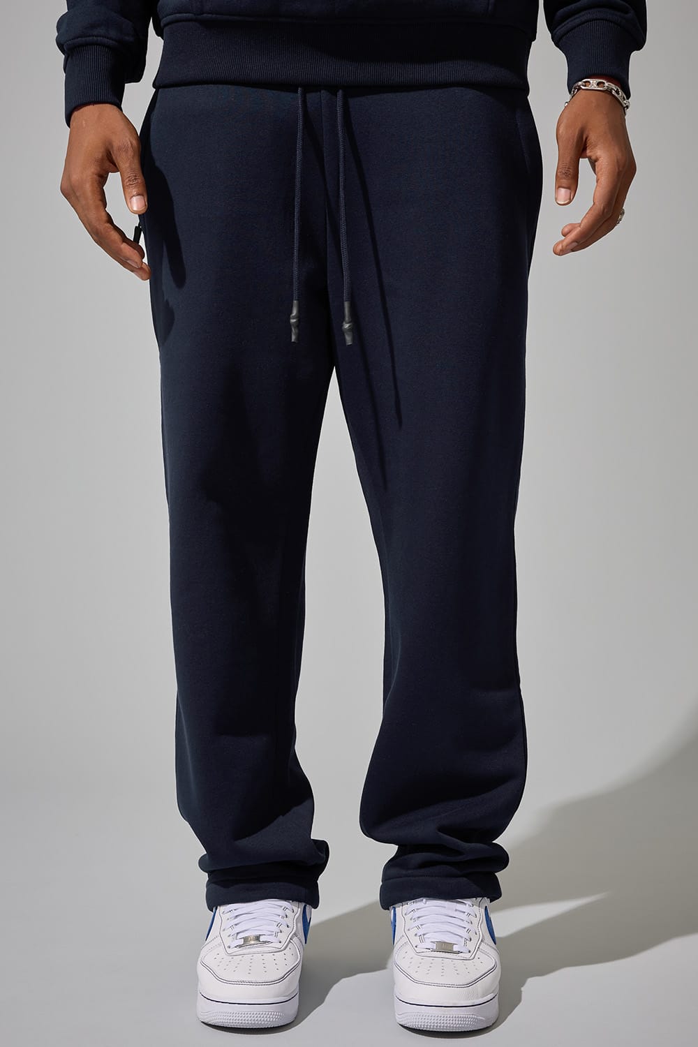 UPTOWN LOOSE FIT SWEATPANTS(NAVY)