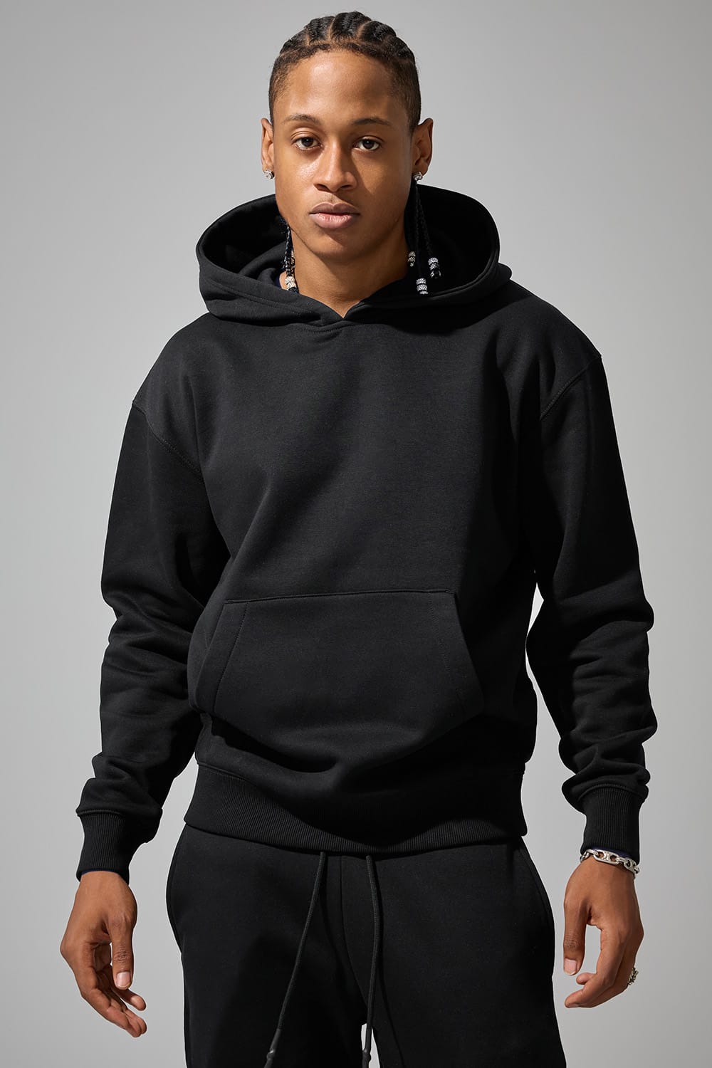 UPTOWN PULLOVER HOODIE(Black)