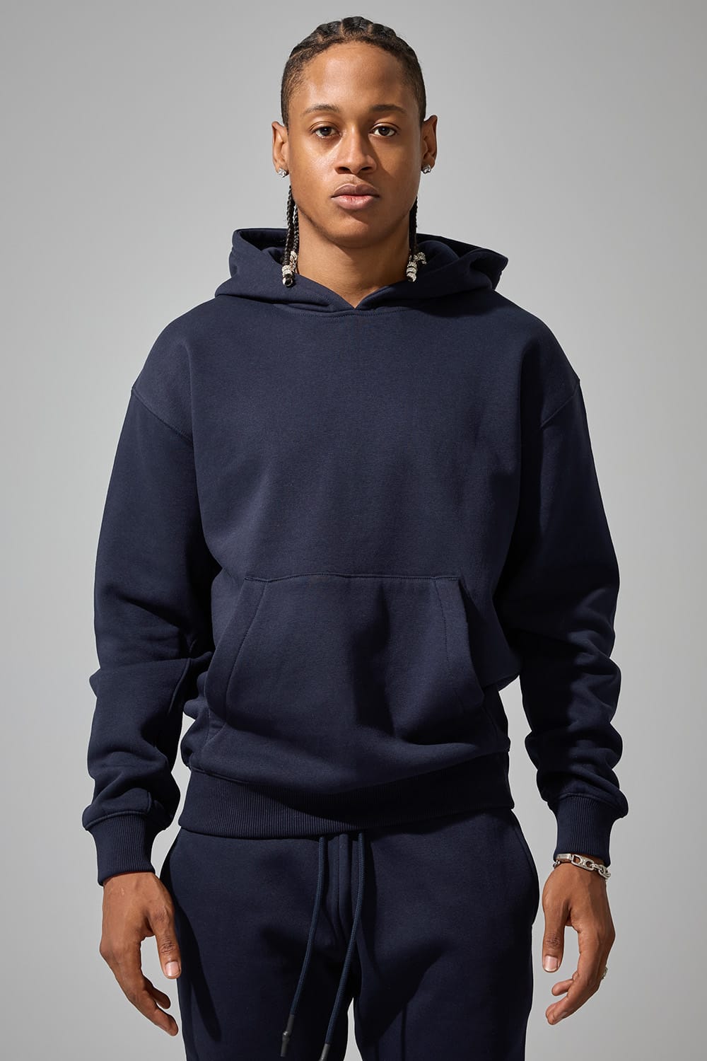 UPTOWN PULLOVER HOODIE(NAVY)