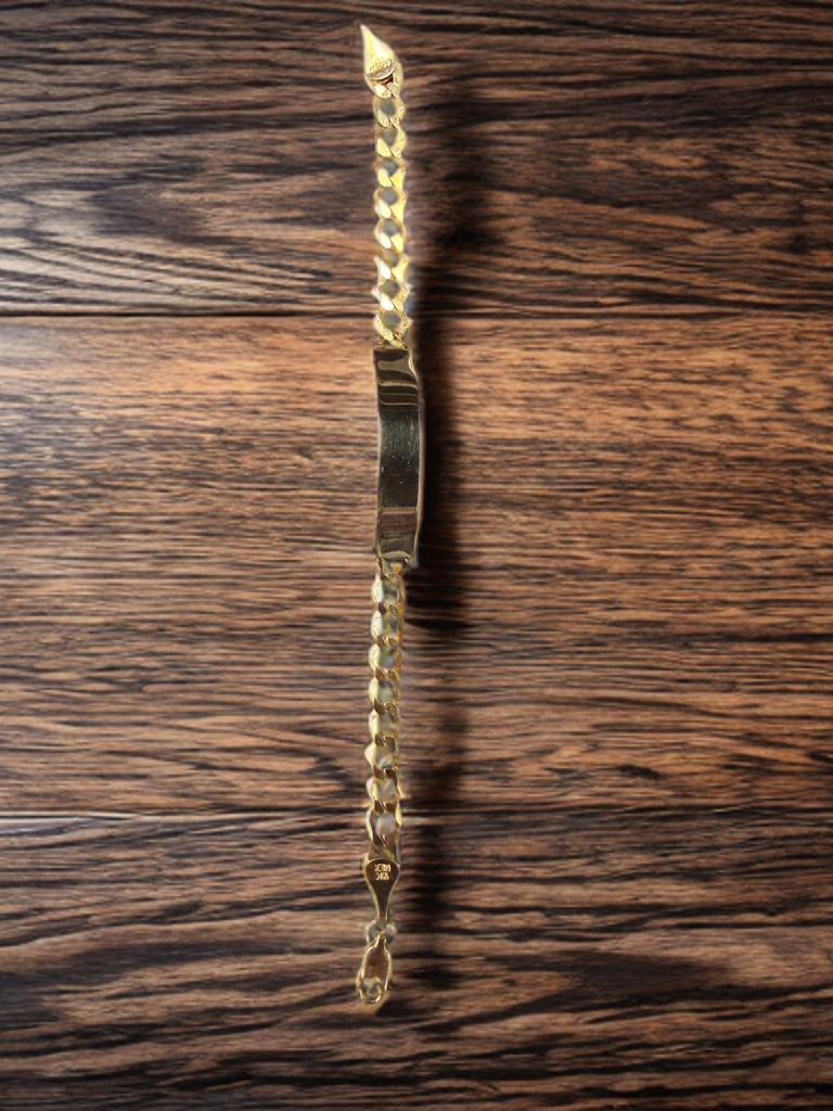 10k Gold 6" Toddler Bracelet