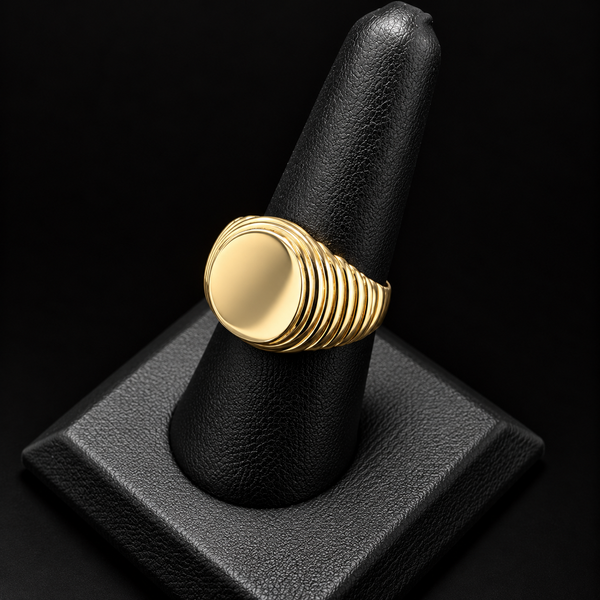10k Gold Signet Ring