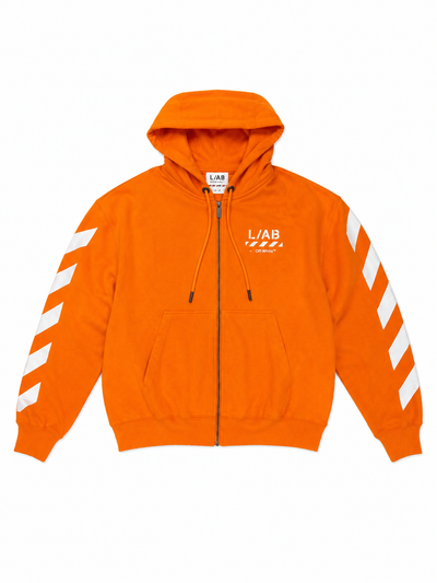L/AB Core Diagonal Zip Hoodie