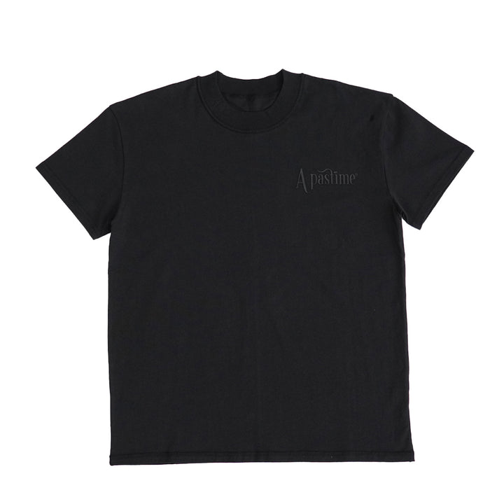 Classic heavyweight cotton knit tee black