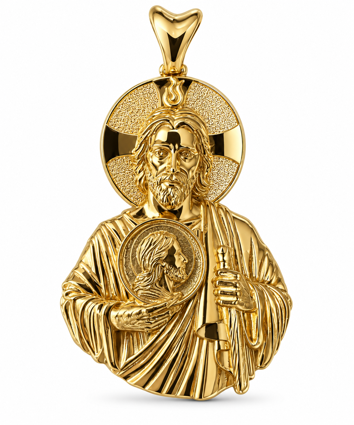 10k Gold Custom San Judas