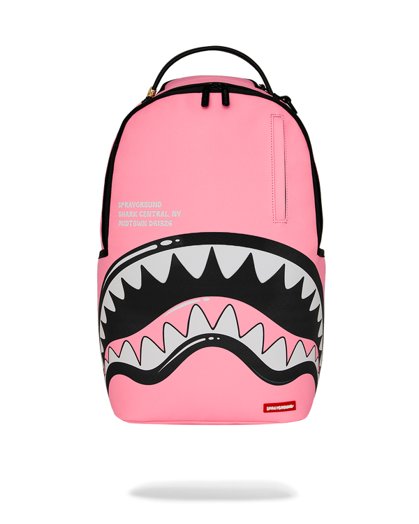 SHARK CENTRAL BUBBLE SHARK (PINK) BACKPACK
