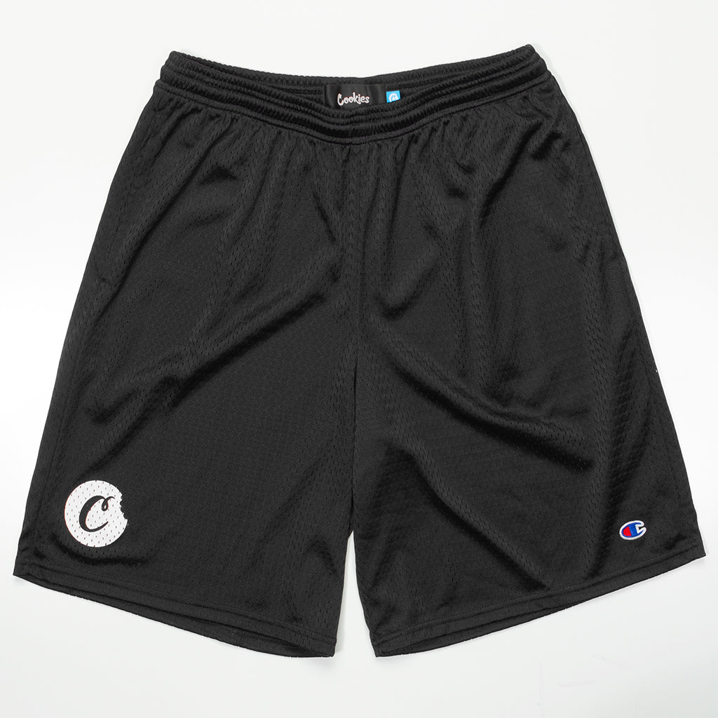 C-BITE LOGO MESH SHORTS