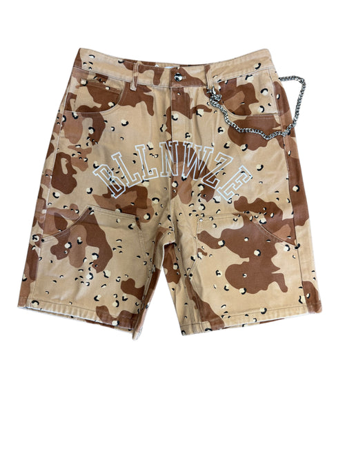 Billionwaze Camo Shorts