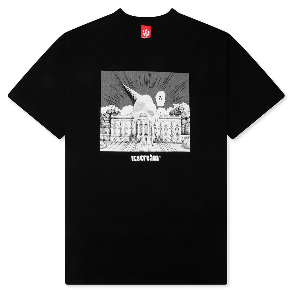 ICECREAM DROP S/S TEE - BLACK