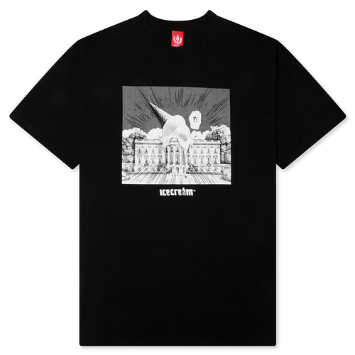 ICECREAM DROP S/S TEE - BLACK