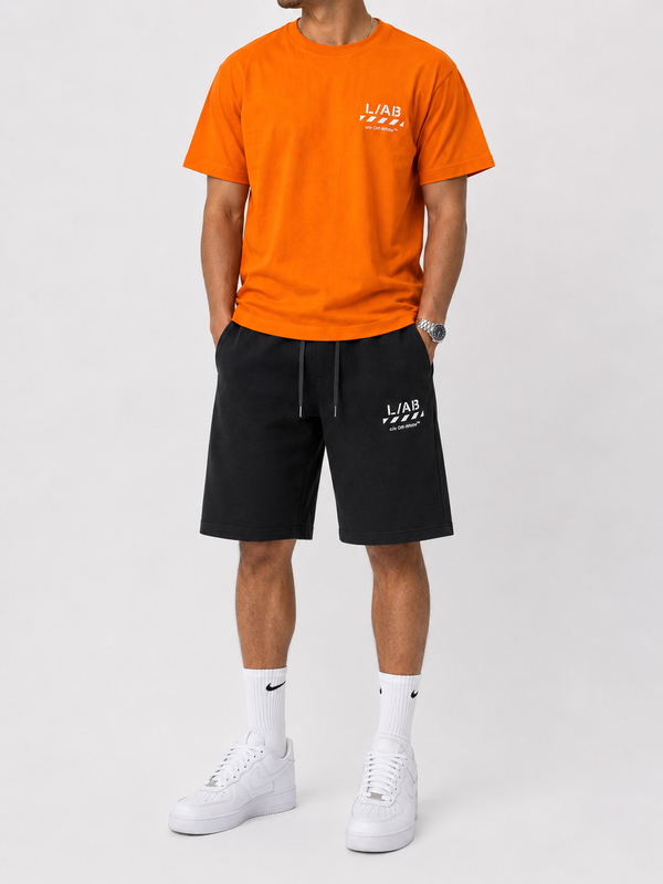 L/AB Diagonal Oversized T-Shirt