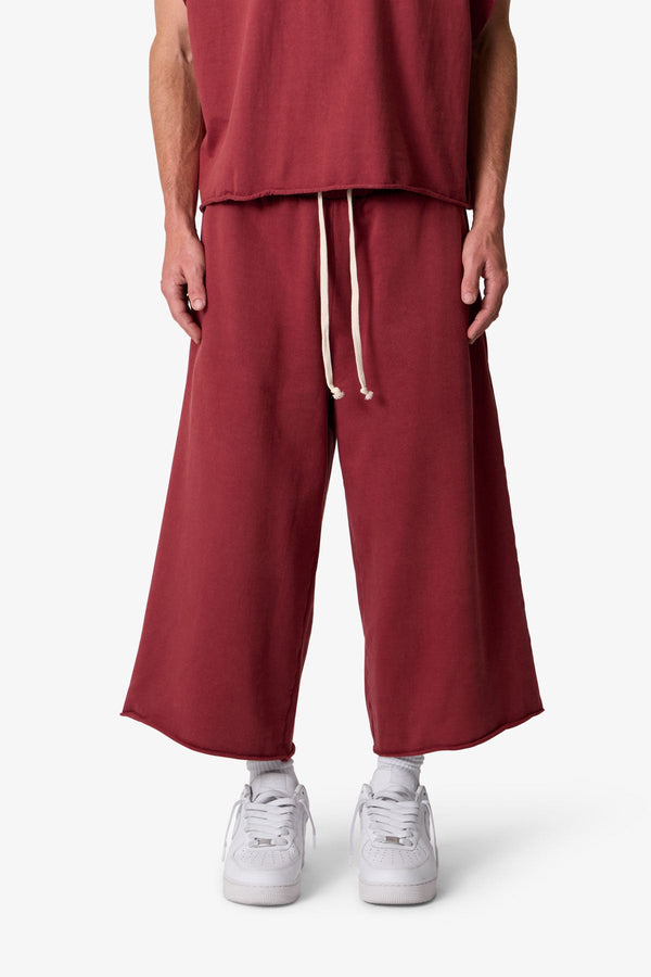 EXTRA LONG SWEATSHORTS