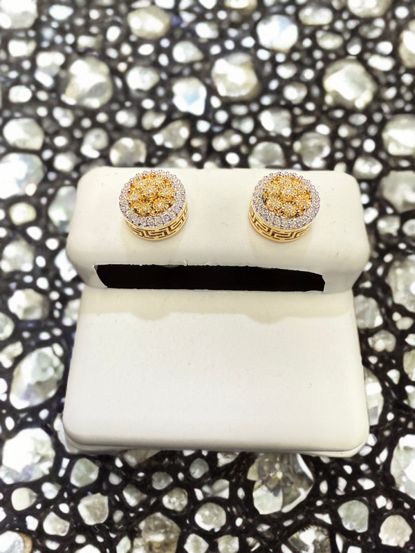 10k Gold Diamond Earrings