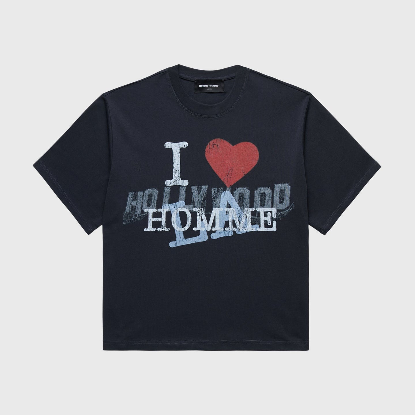 I Love Homme Tee Black