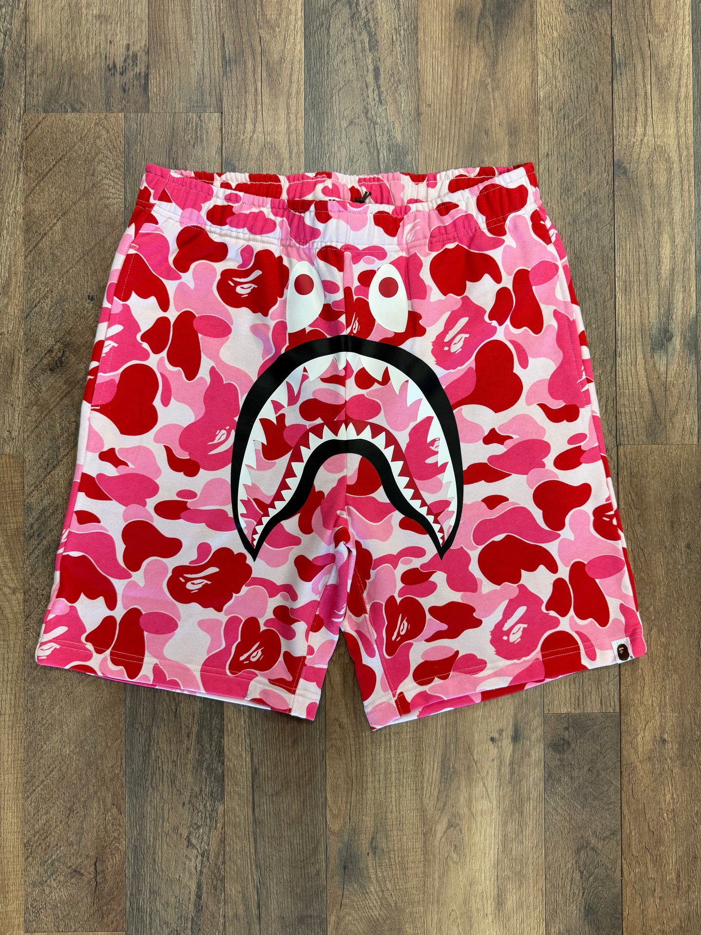 Camo Bape Shorts (Pink)