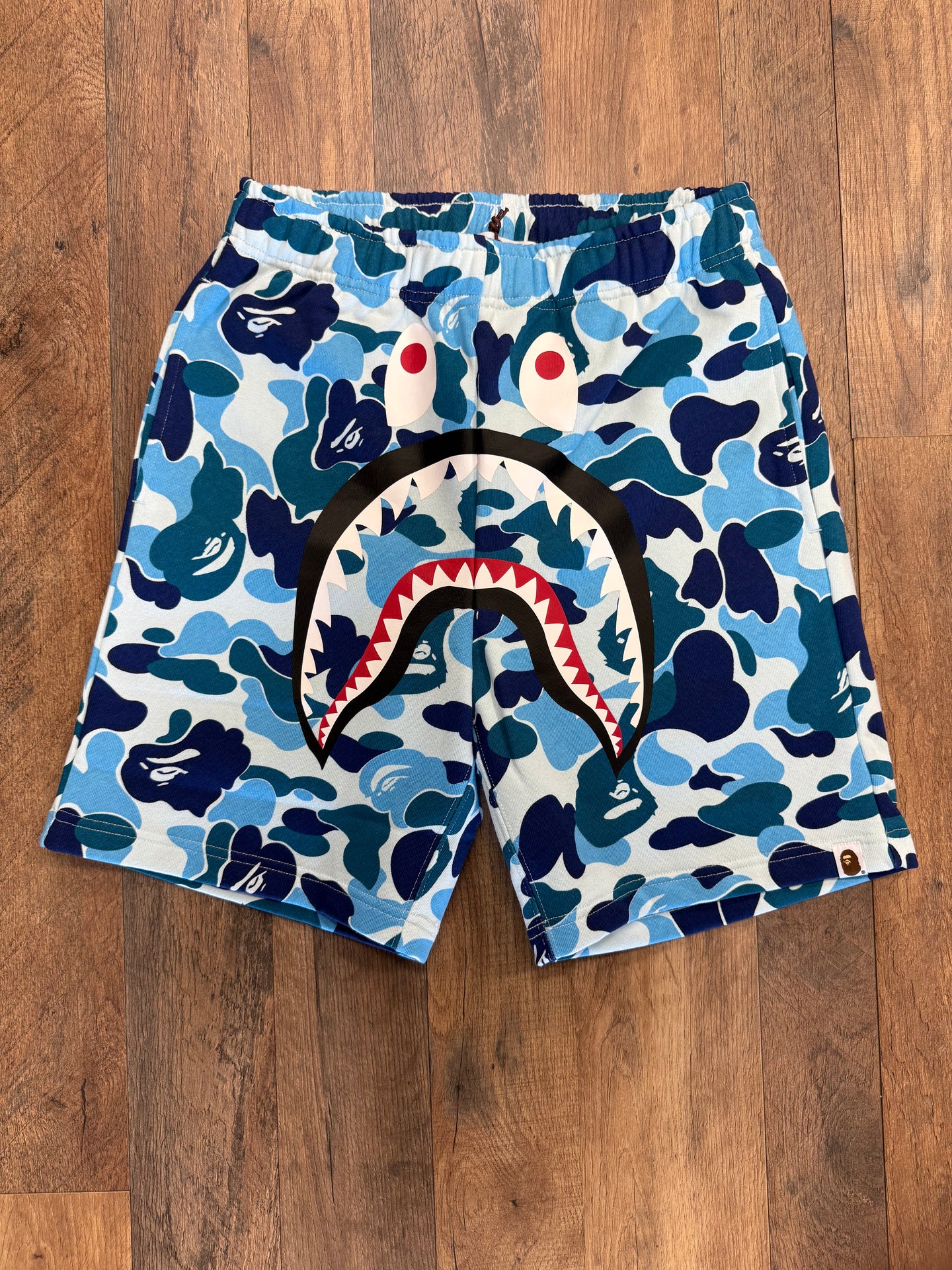 Camo Bape Shorts(Blue)