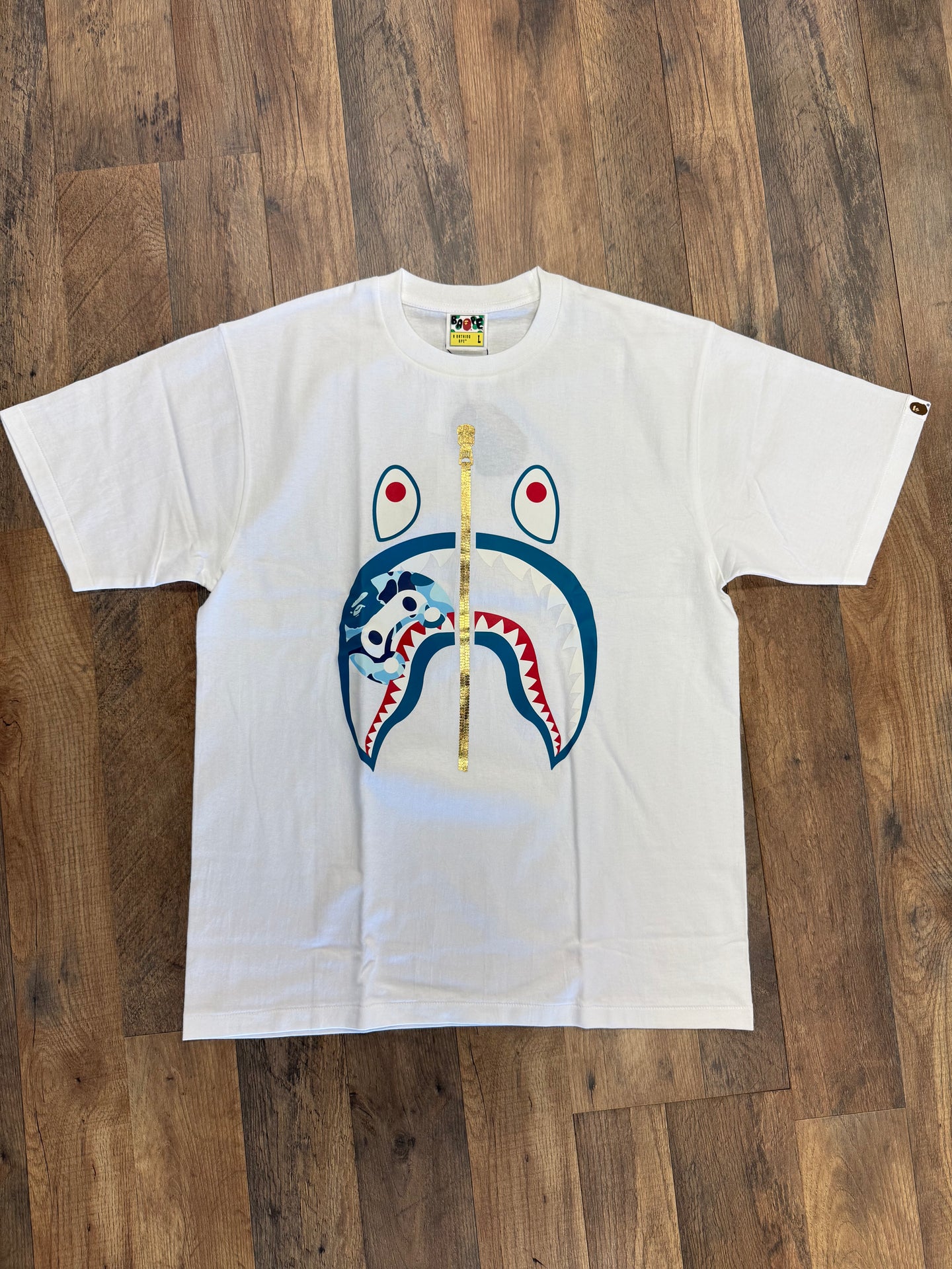 Camo Milo Shark Tee