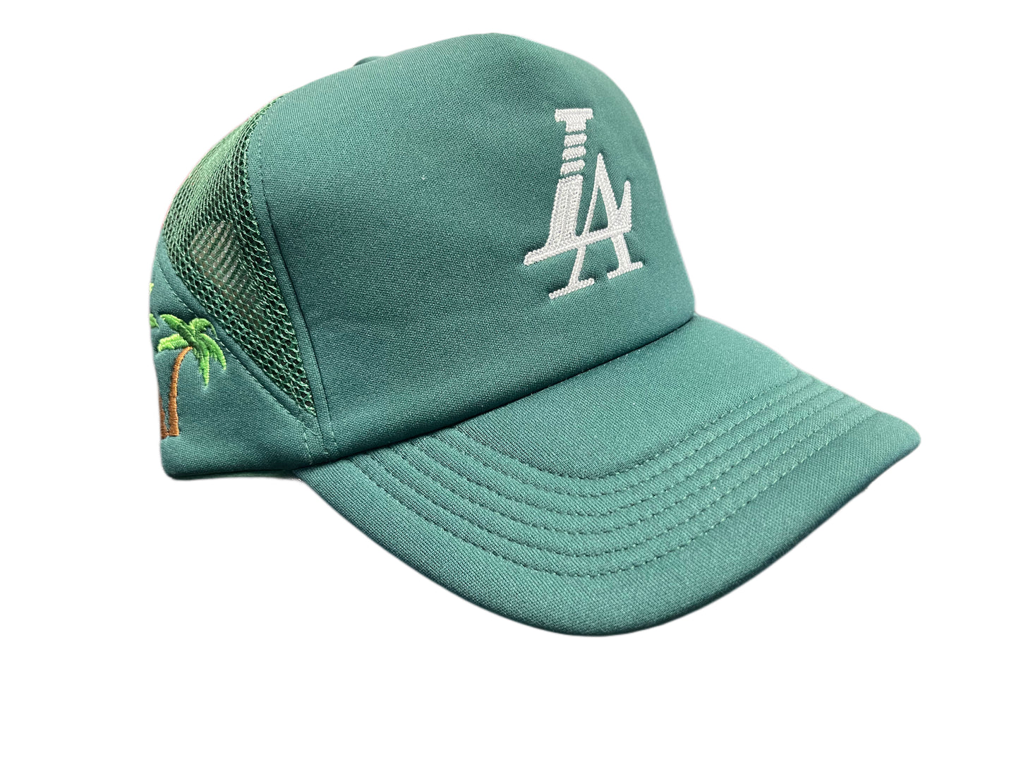 Reference LA Green Trucker Hat