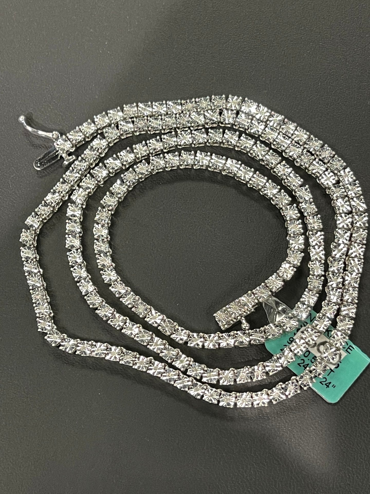 Sterling Silver Tennis Chain