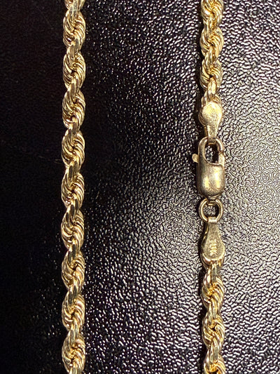 10k Gold 3.5mm Rope Chain