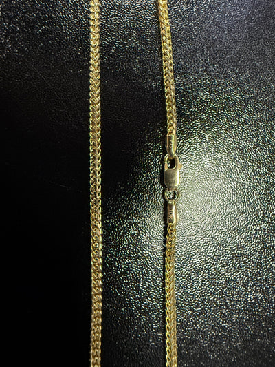 10k Solid Gold 2mm Round Franco