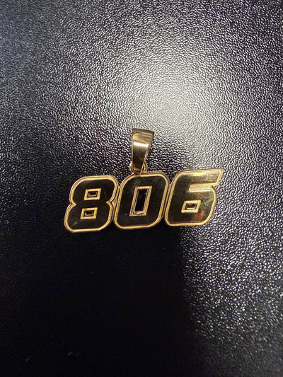 10k Gold 806 Pendant