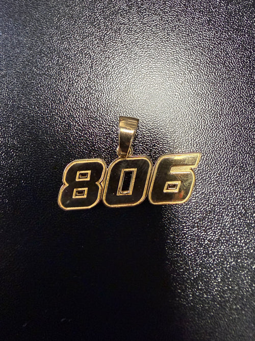10k Gold 806 Pendant