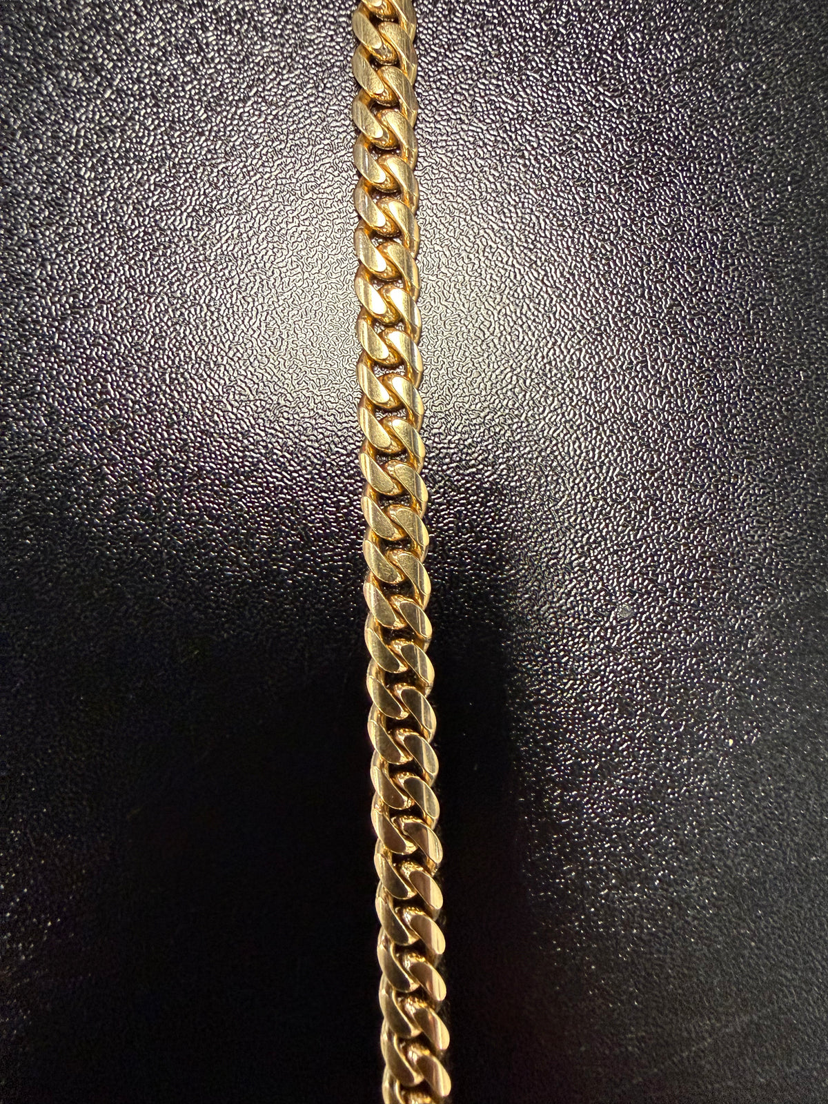 18K Gold Miami Cuban Link Bracelet - 8"