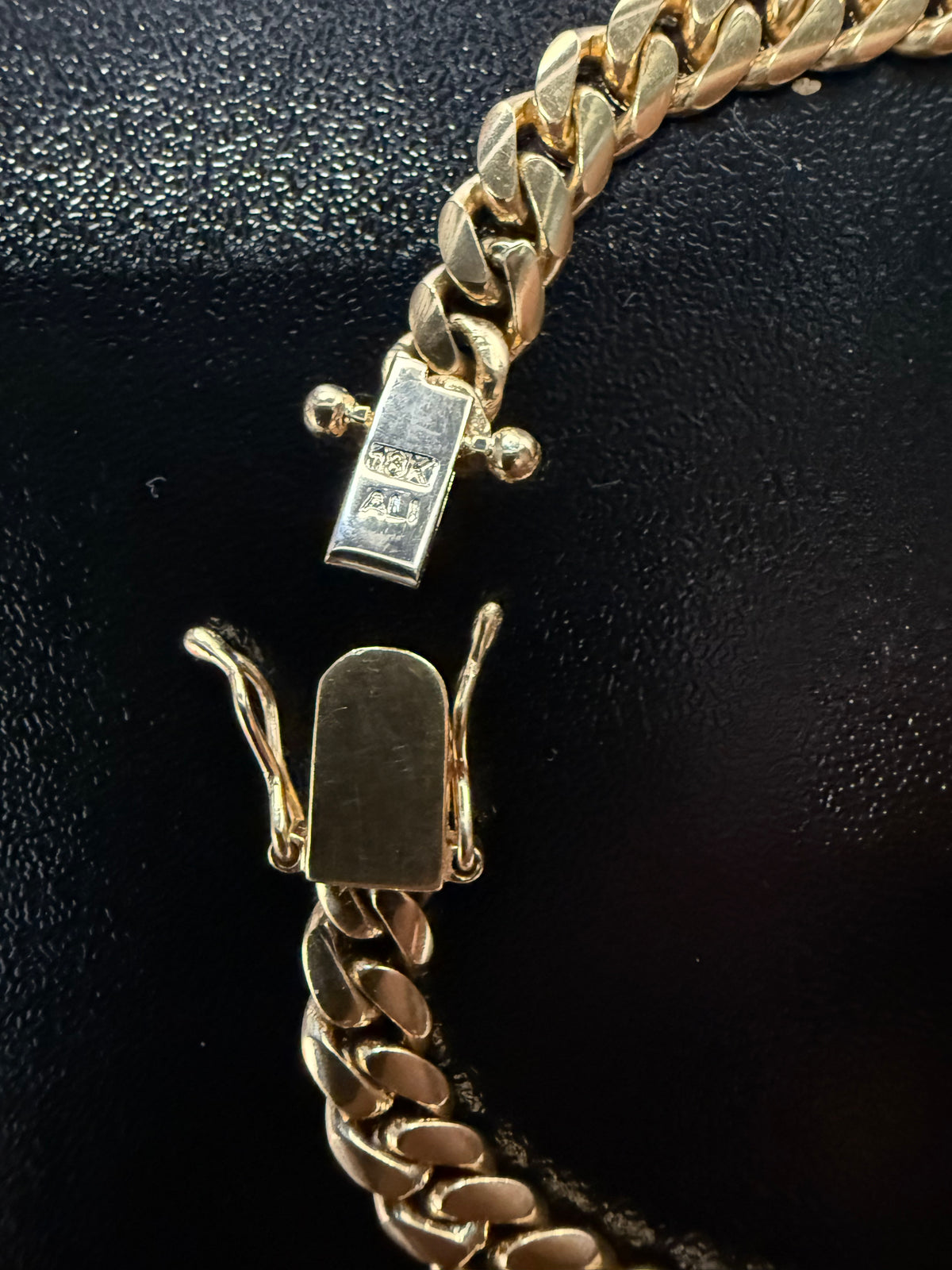 18K Gold Miami Cuban Link Bracelet - 8"