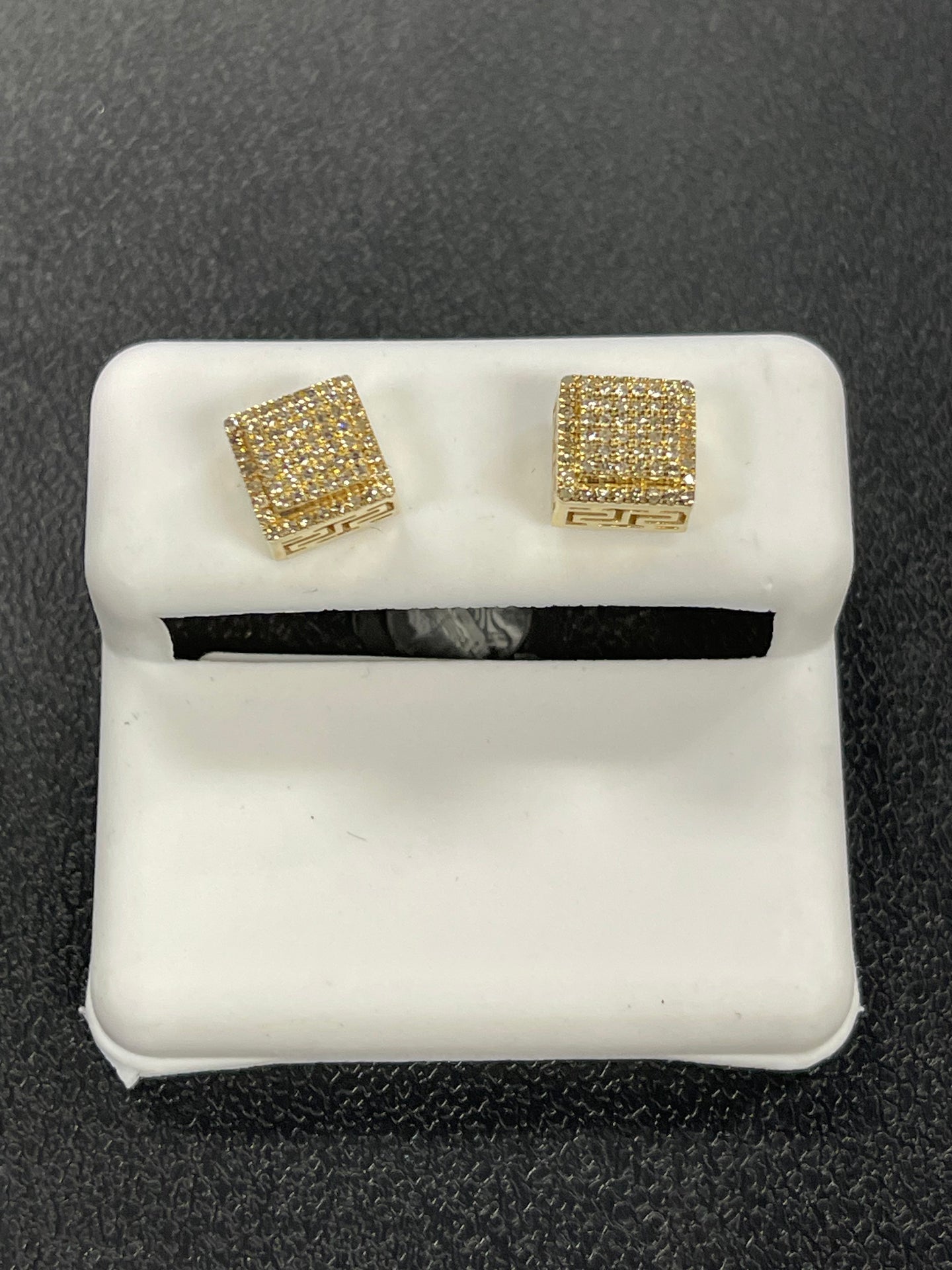 10k Gold Diamond Earrings