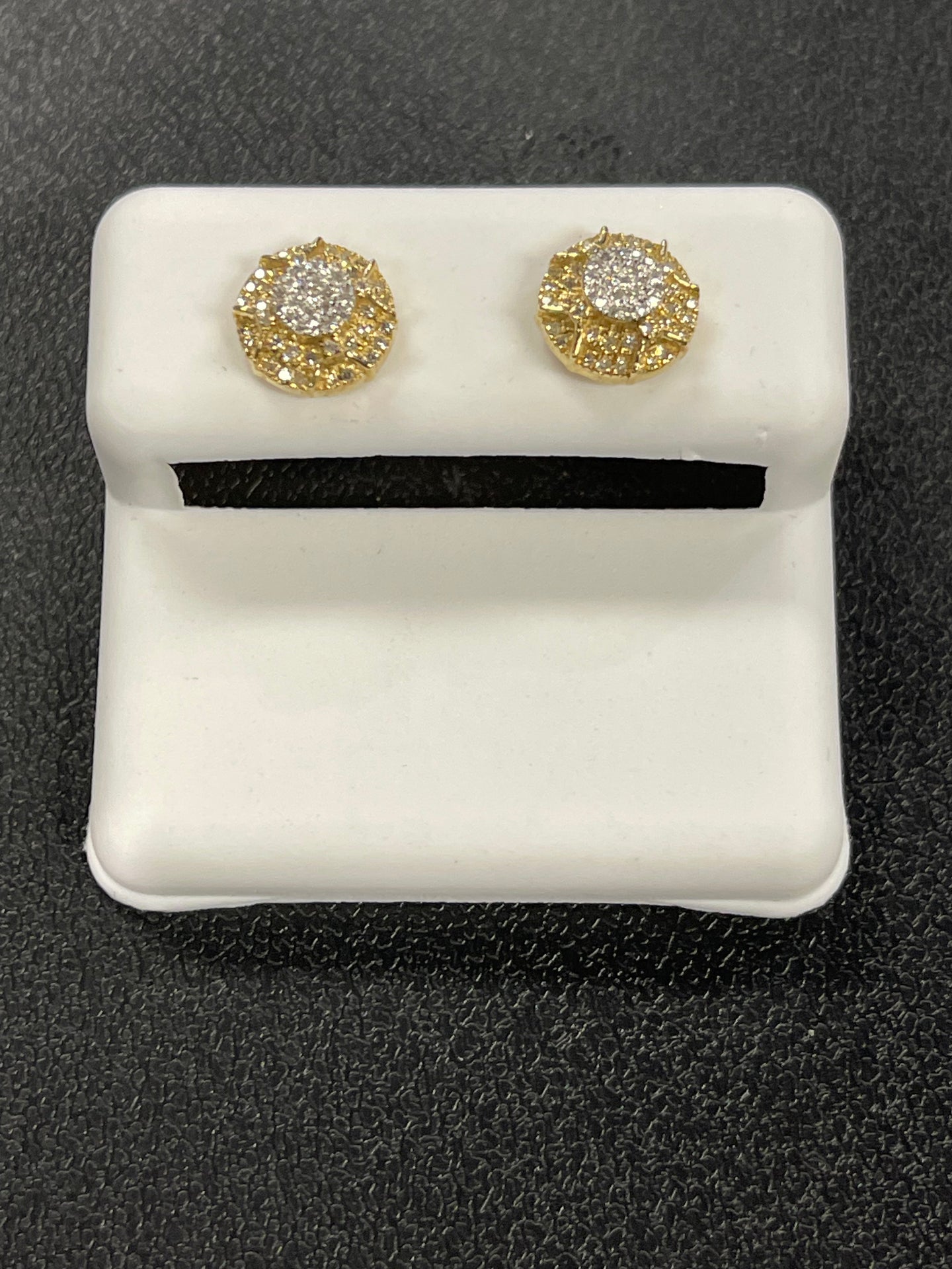 10k Gold Diamond Earrings