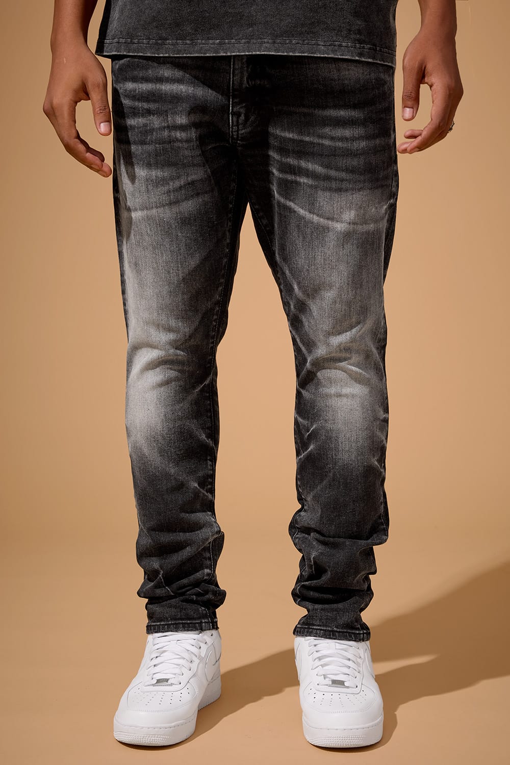 SLIM TAPER FIT - WINDSTORM DENIM - SEAN COLLECTION(INDUSTRIAL BLACK)