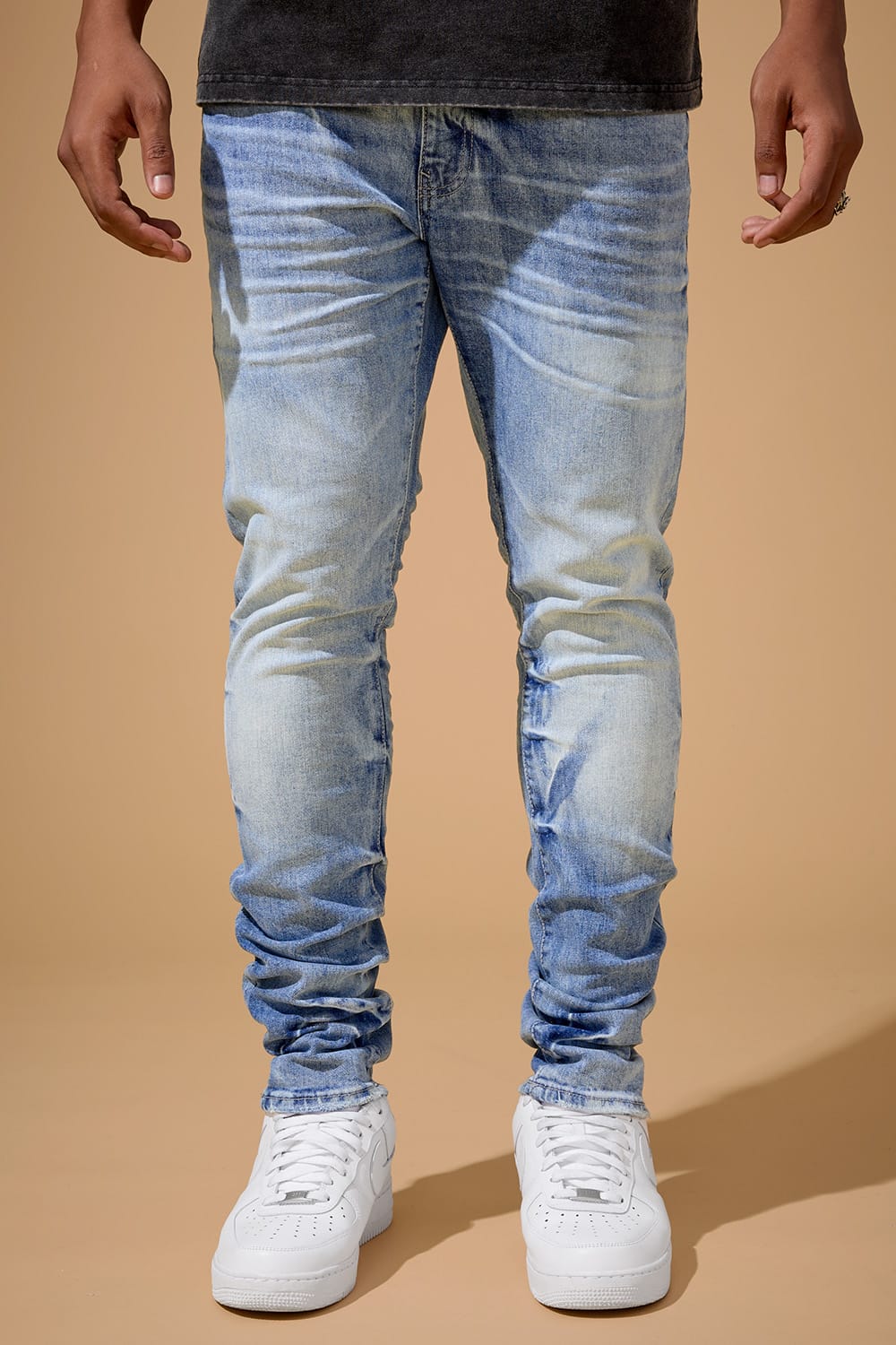 SLIM TAPER FIT - WINDSTORM DENIM - SEAN COLLECTION( RIVER BLUE)