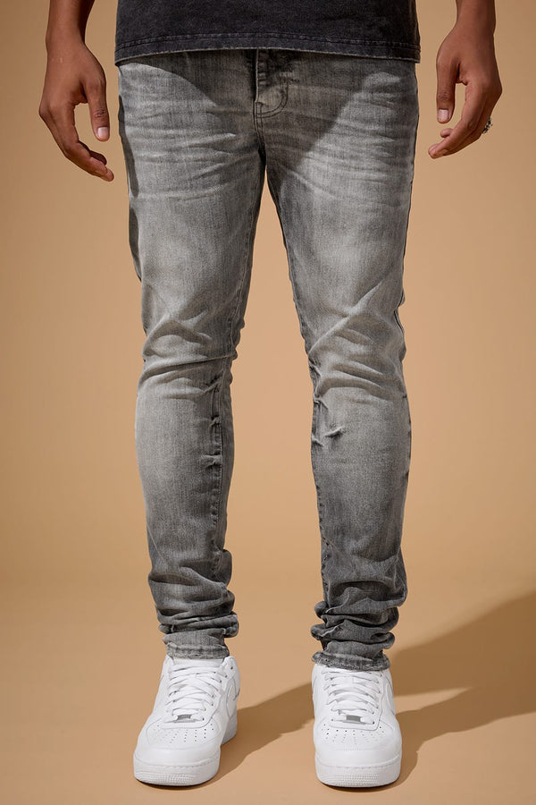 SLIM TAPER FIT - WINDSTORM DENIM - SEAN COLLECTION(SMOKED GREY)