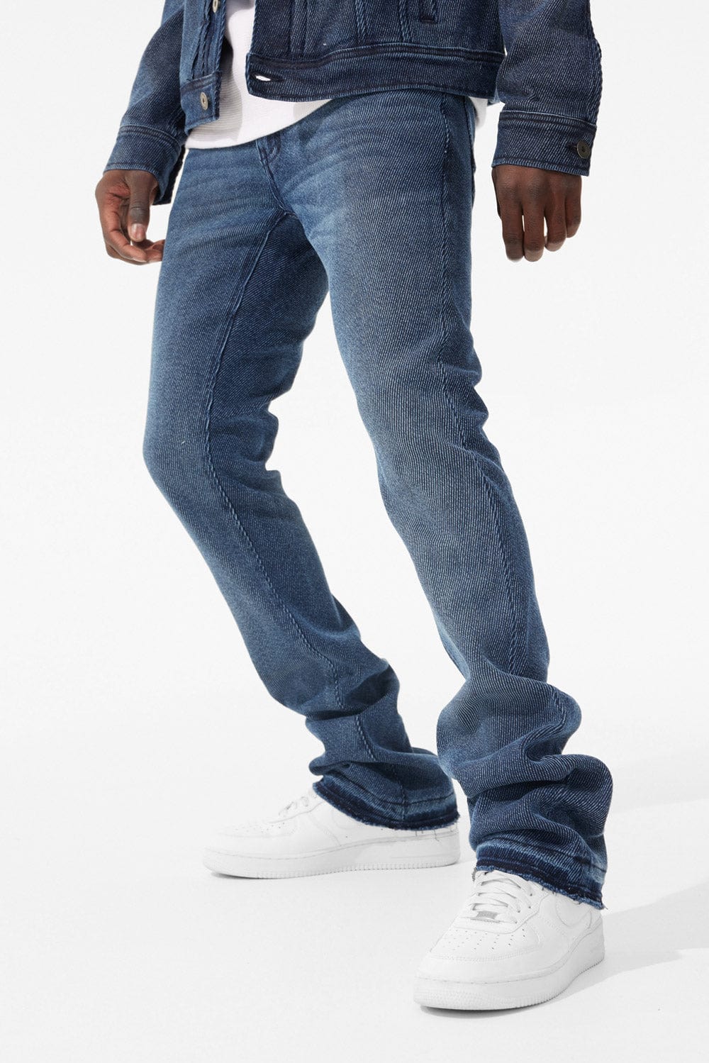 MARTIN STACKED - CAVALRY DENIM (IMPERIAL BLUE)(JTF359)