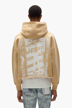 Load image into Gallery viewer, Newsprint Cropped Hoodie
