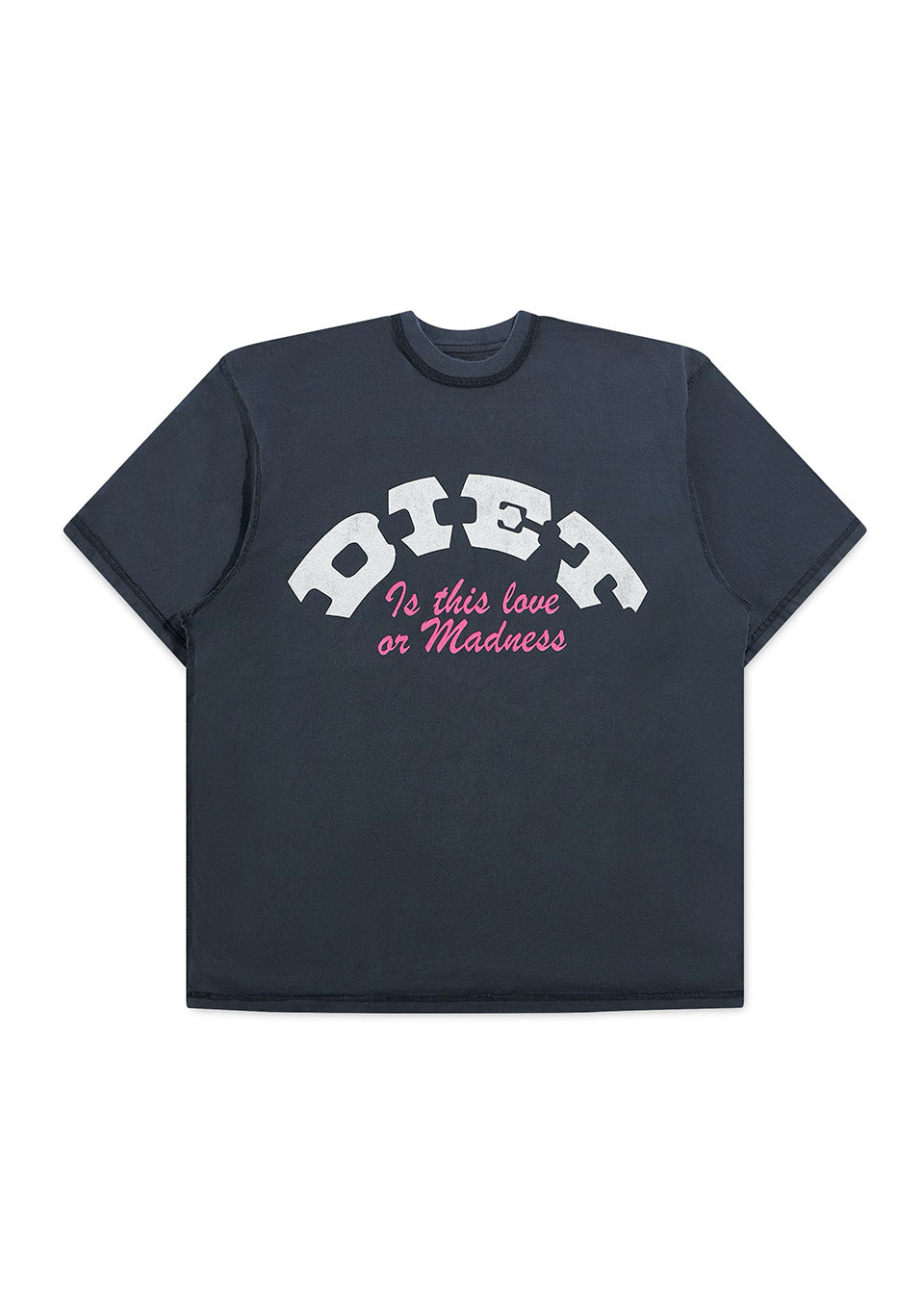 MADNESS TEE - VINTAGE BLACK