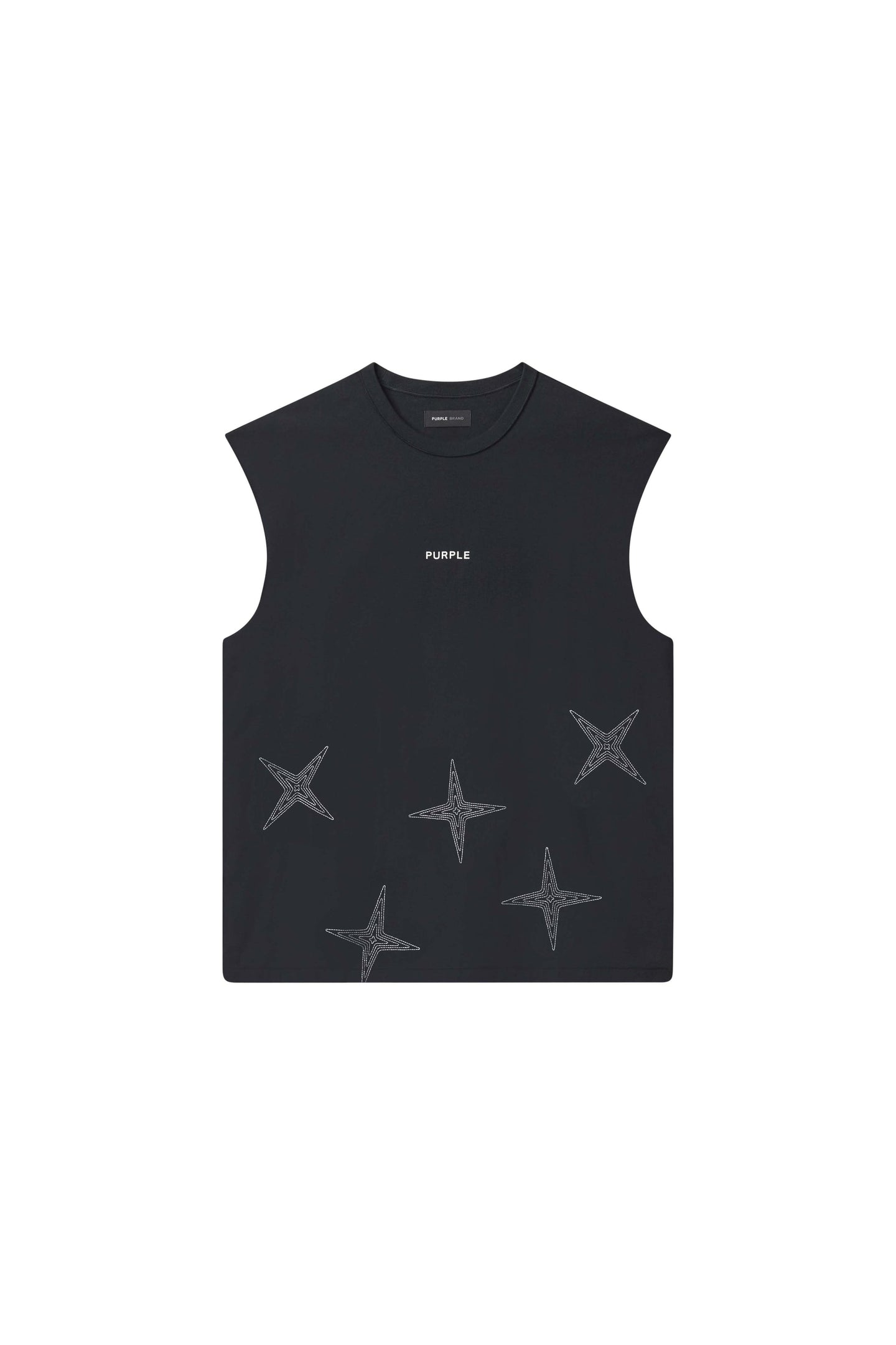 Embroidered Star Tank Top
