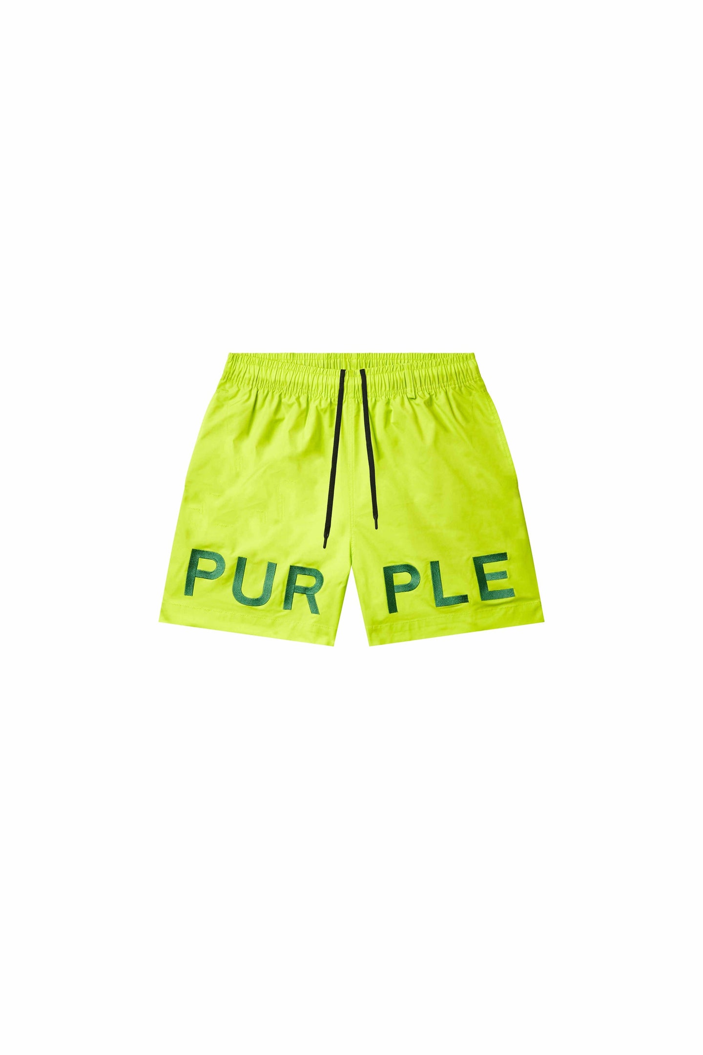 Embroidered Wordmark Swim Shorts