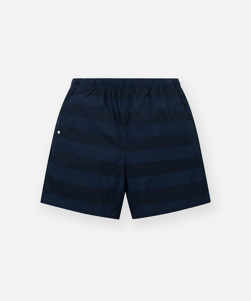 INTERWOVEN STRIPE SHORT