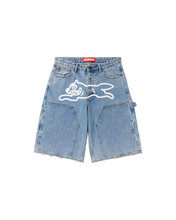Load image into Gallery viewer, ICECREAM DOUBLE SCOOP JEAN SHORTS
