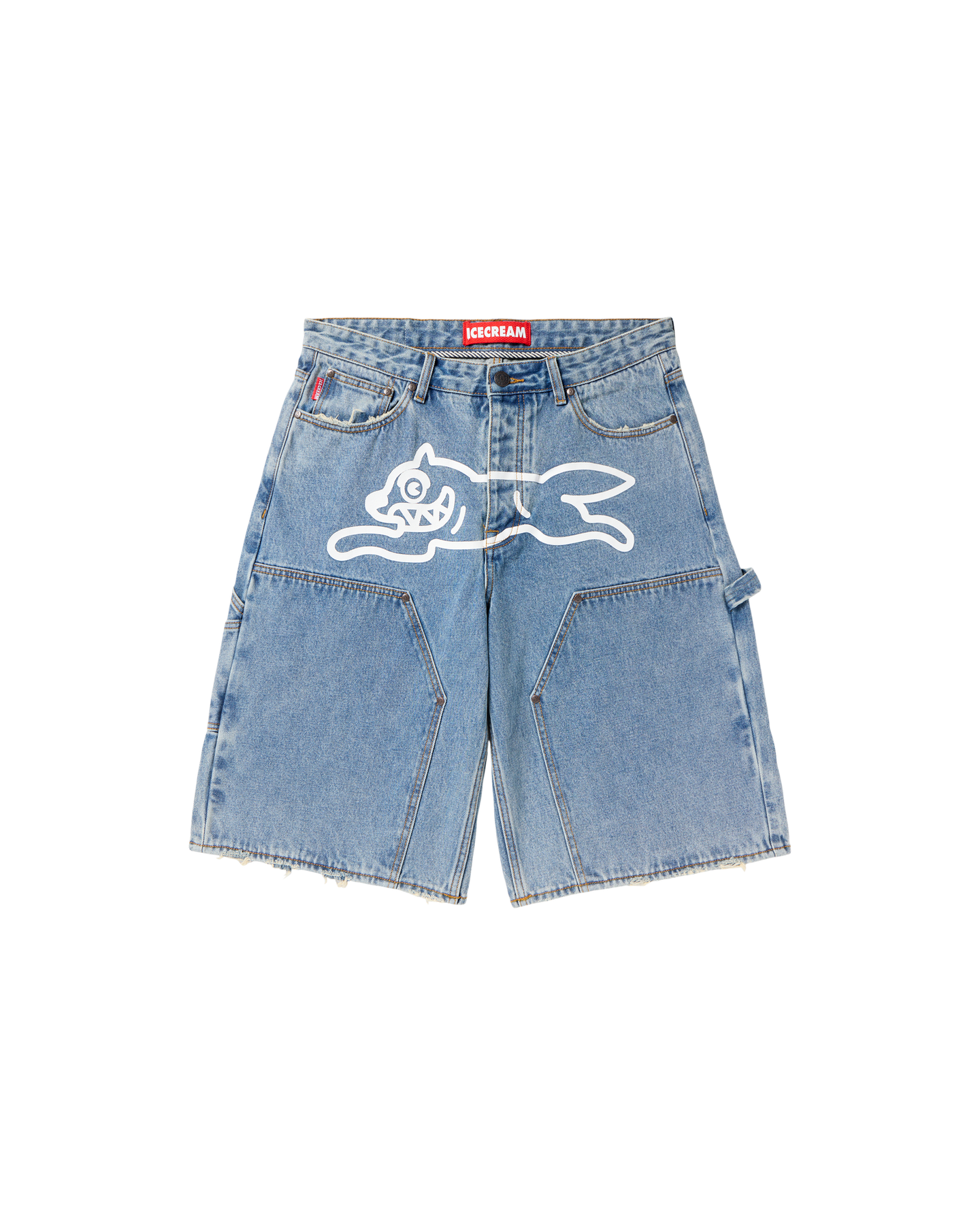 ICECREAM DOUBLE SCOOP JEAN SHORTS