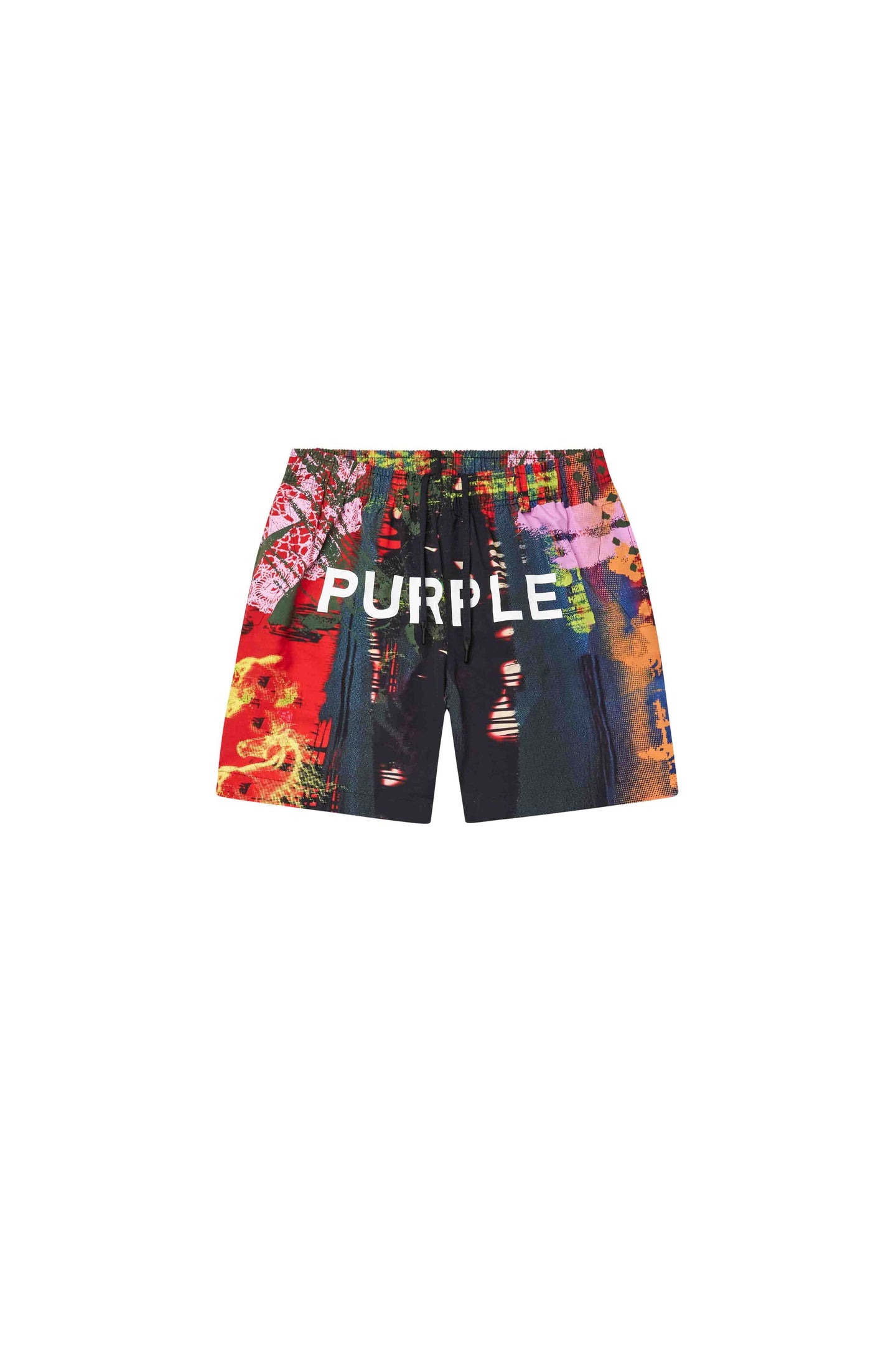 Abstract Swim Shorts