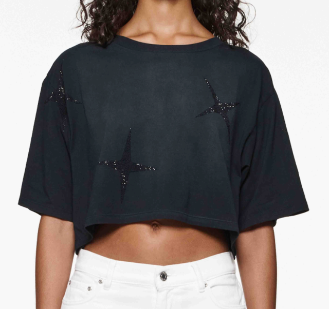 Clean Jersey Cropped Boy Tee