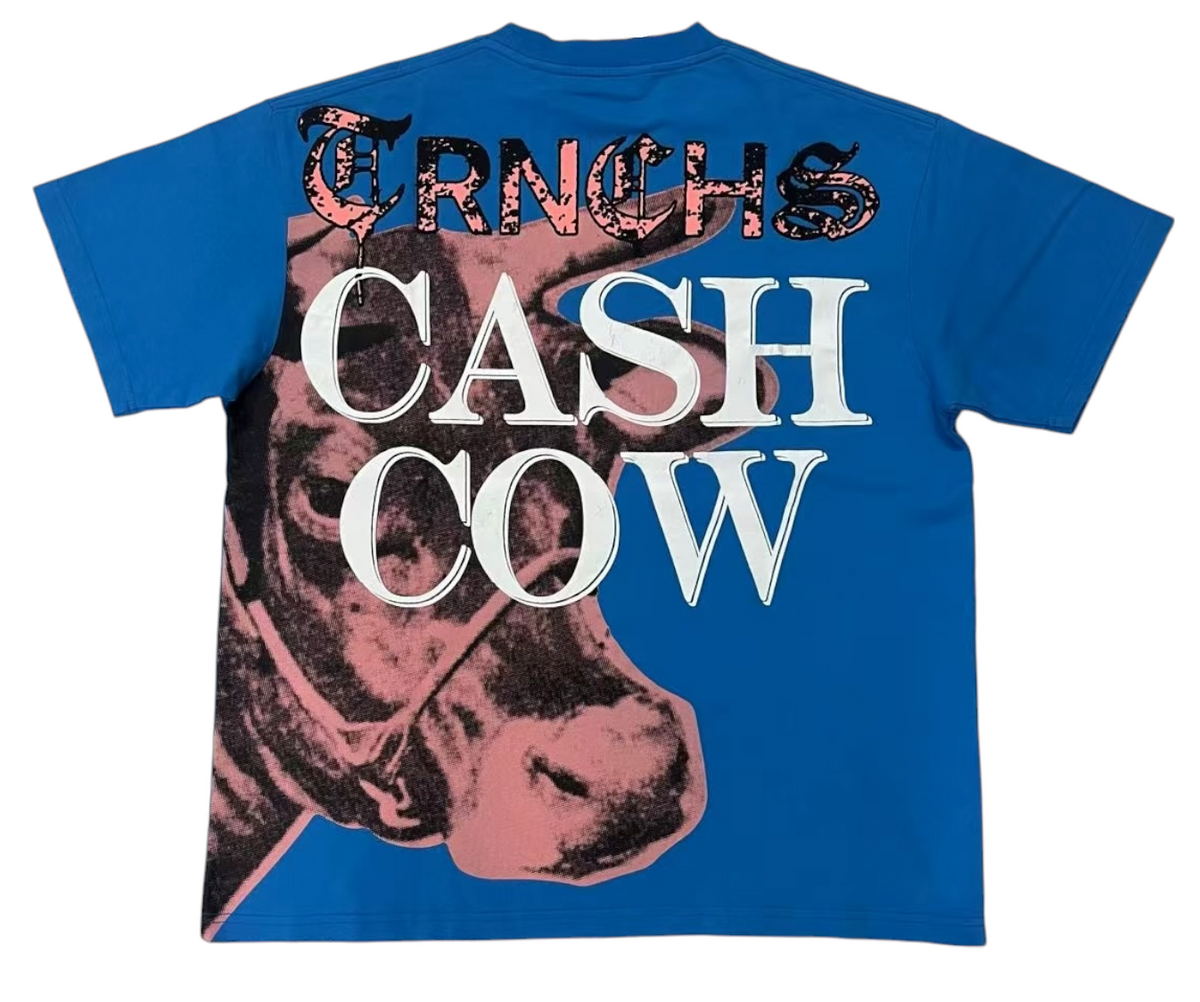 CASH COW SKY BLUE TEE