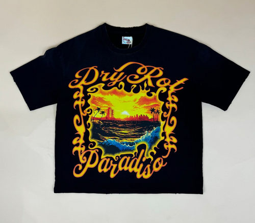 DRY ROT FAIRY TAIL TEE BLACK
