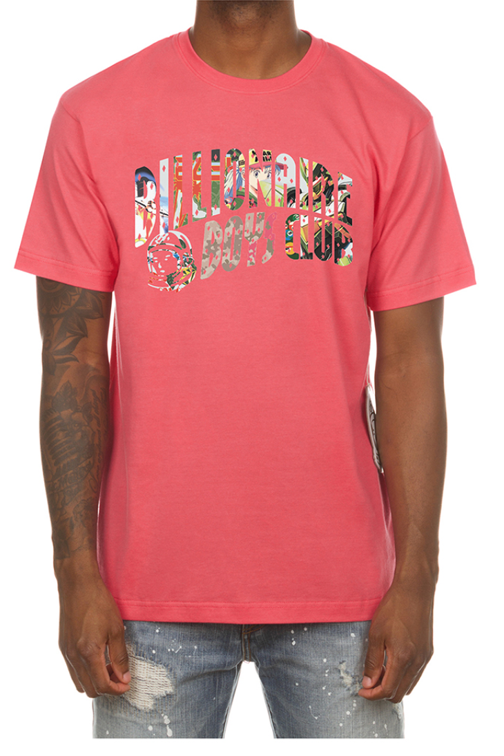 Billionaire Boys Club Curve Collage Tee | Black