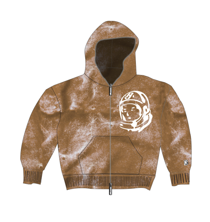 BILLIONAIRE BOYS CLUB ZIP HELMET HOODIE